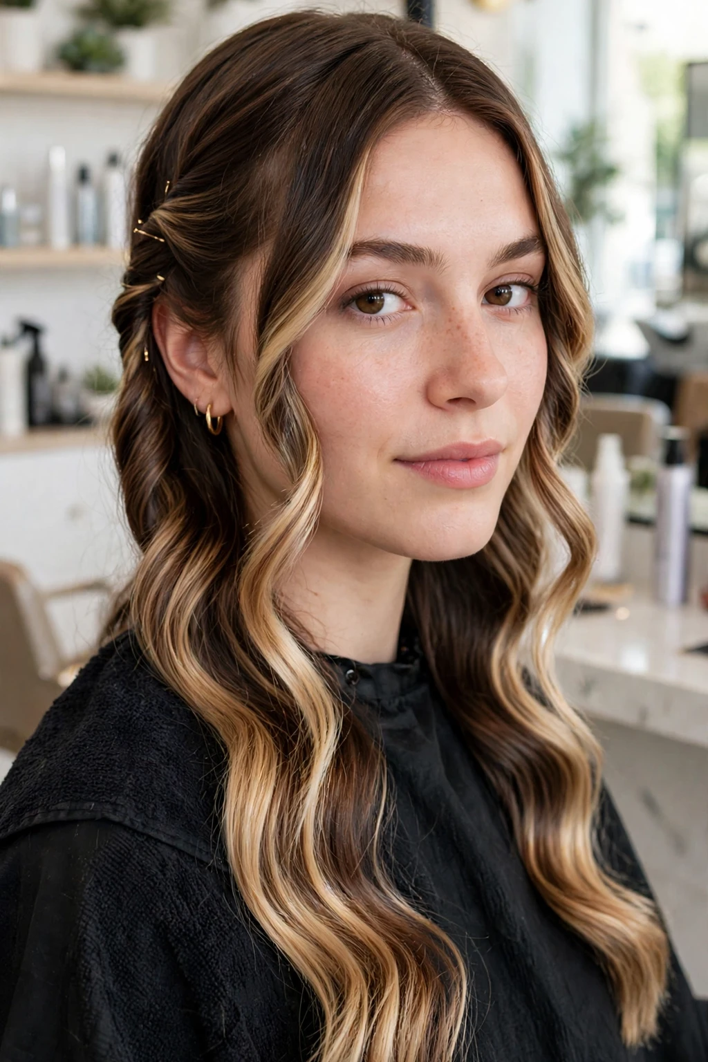 11. Duo-Toned Waves with Twisted Front Strands