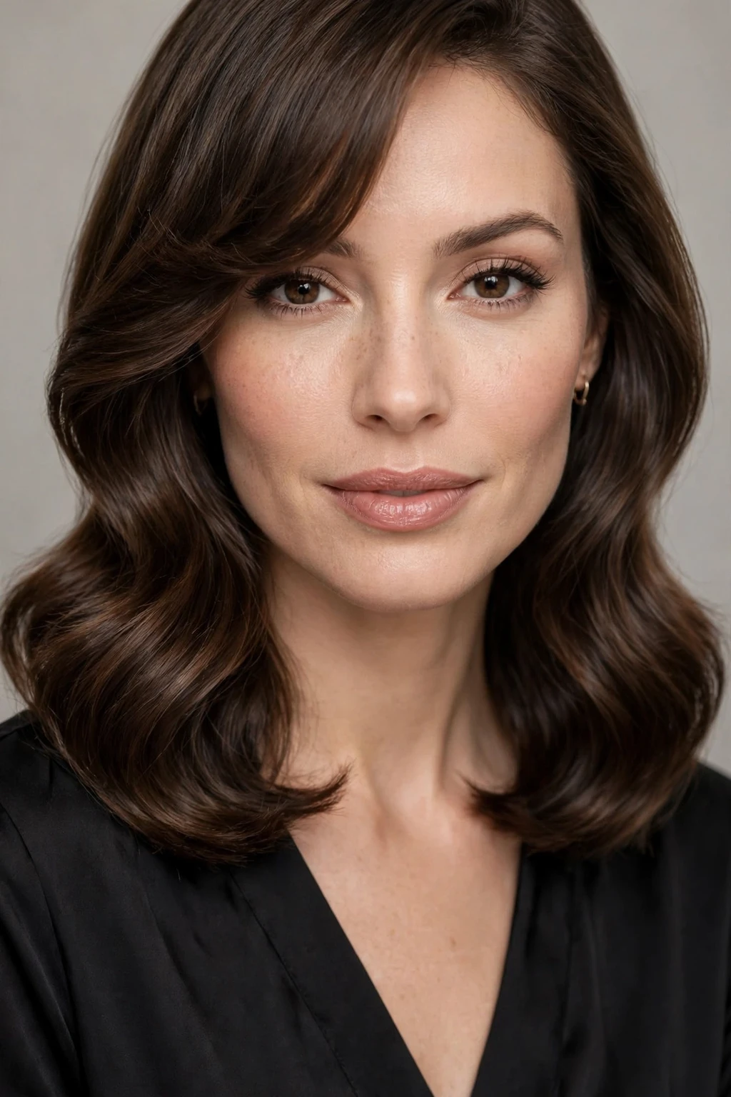 Mob Wife Hairstyles: 15 Chic Ideas to Try 3 1. Medium Mob Wife Hair with Side-Swept Bangs