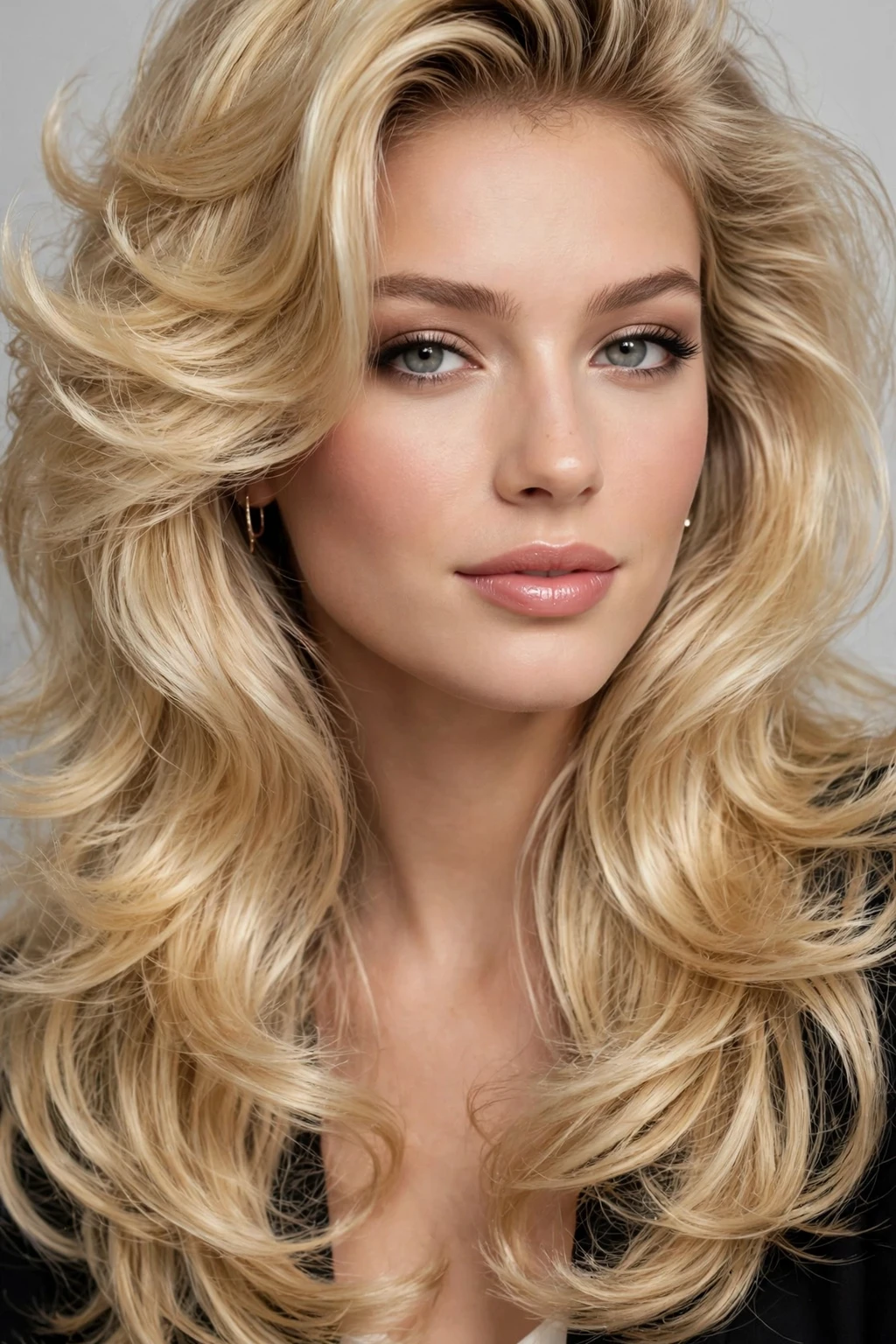 Mob Wife Hairstyles: 15 Chic Ideas to Try 6 4. Blonde Mob Wife Blowout with Layers and Flicks