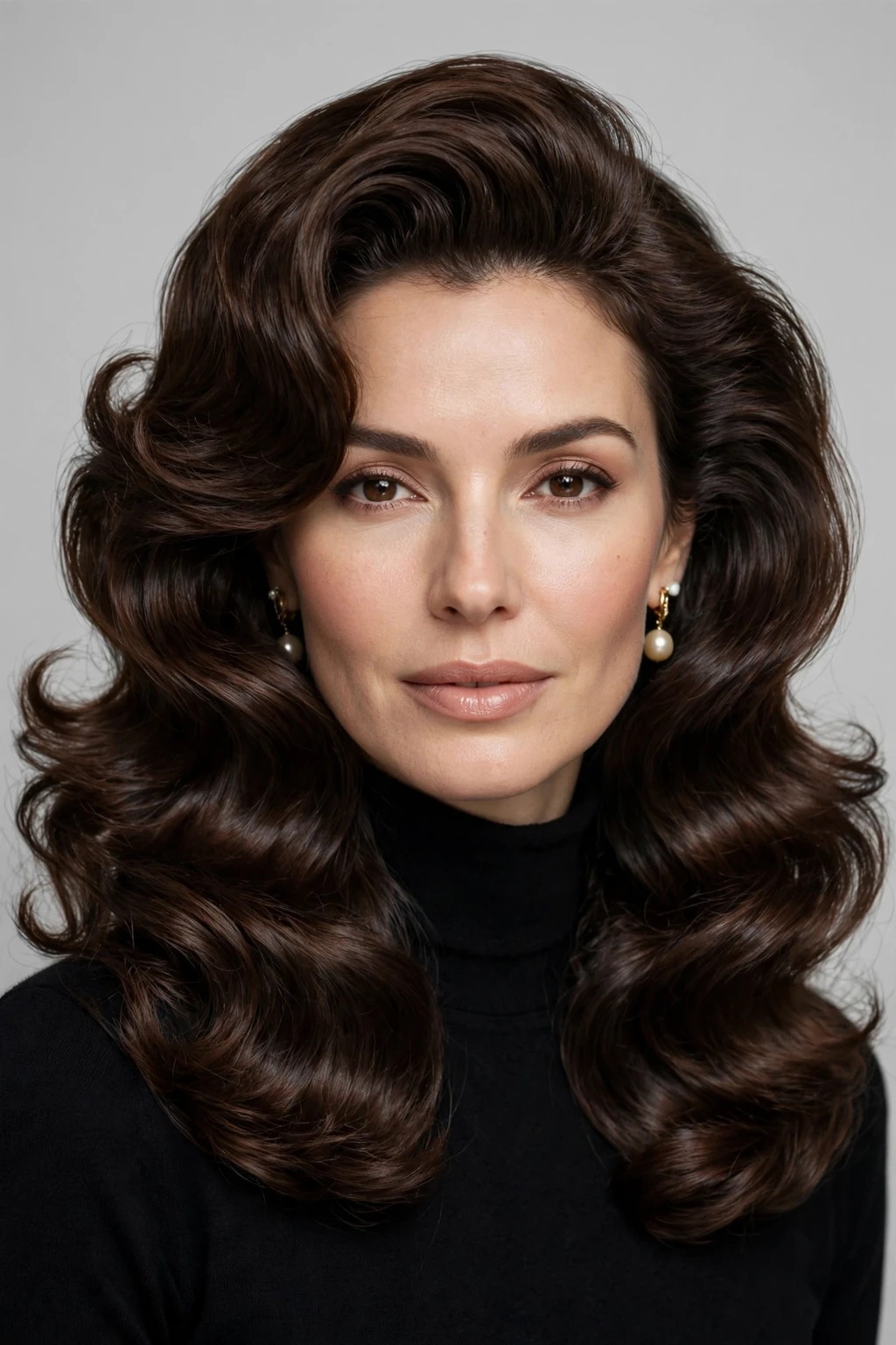 Mob Wife Hairstyles: 15 Chic Ideas to Try 8 6. Old Money Blowout Mob Wife Hair