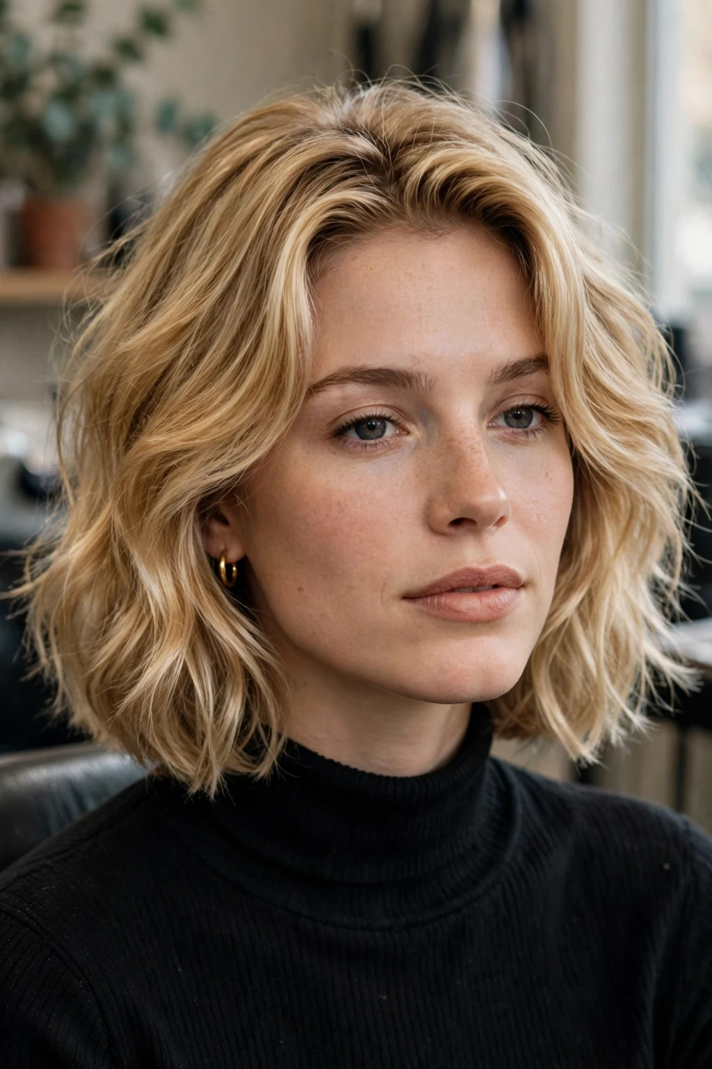 90s Hairstyles for Fine Hair: 15 Chic Ideas to Try 8 6. Wavy Blonde Bob