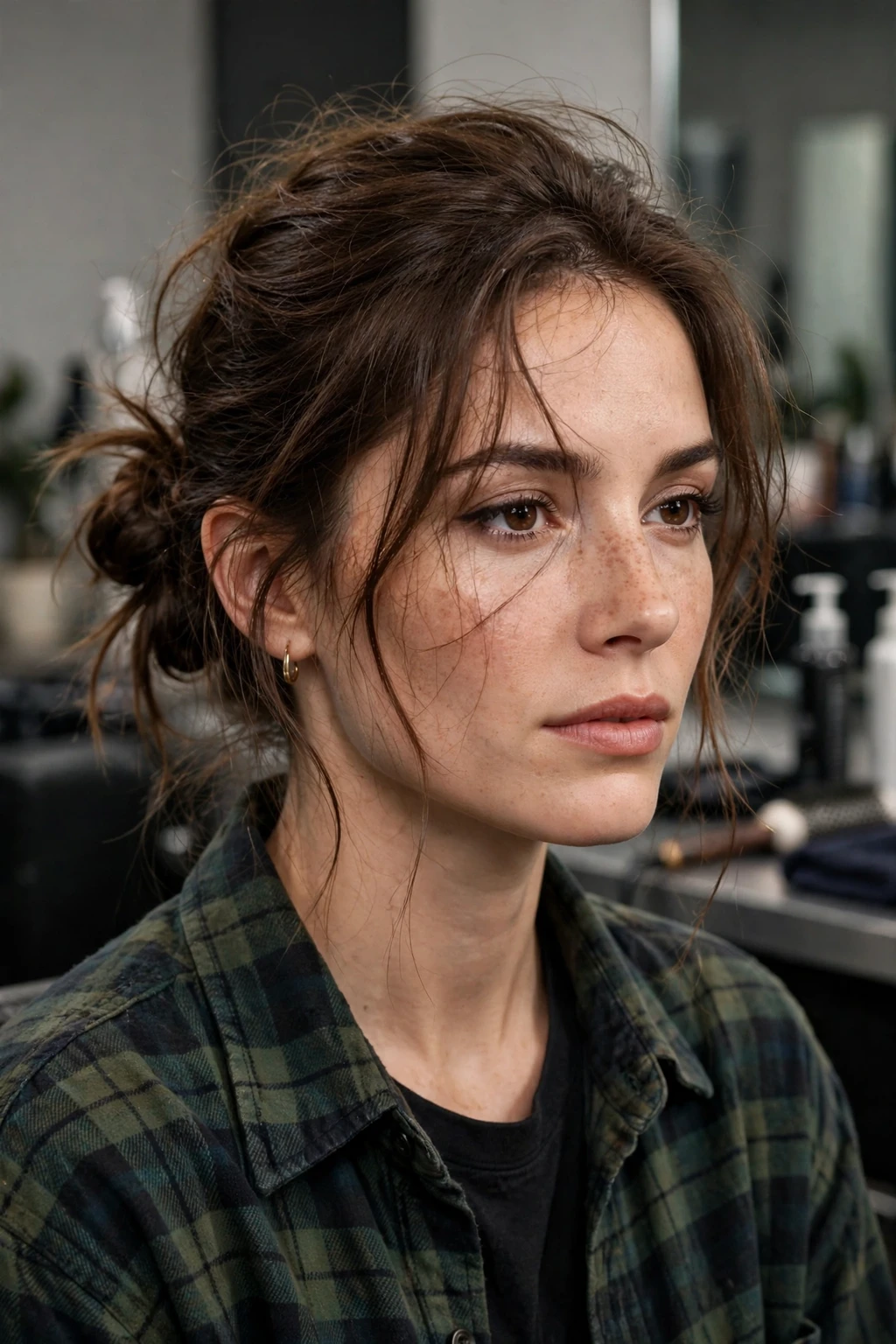 90s Hairstyles for Fine Hair: 15 Chic Ideas to Try 12 10. Grunge Messy Updo