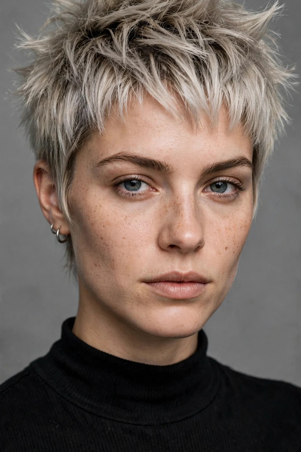 Very Short Hairstyles: 15 Chic Ideas to Try 8 6. Spiky Ash Blonde Textured Pixie