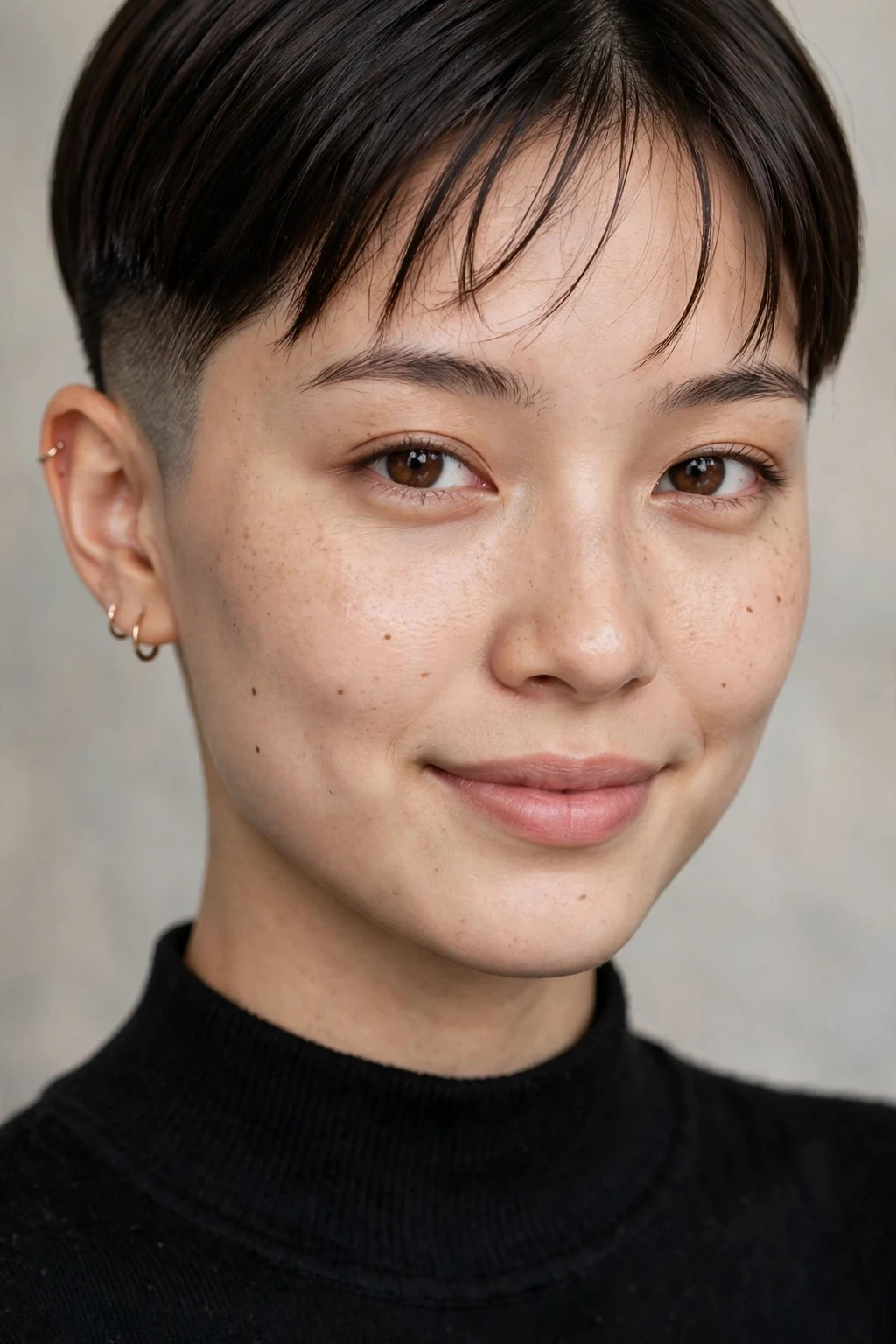 Very Short Hairstyles: 15 Chic Ideas to Try 14 12. Straight Fade Pixie with Baby Bangs