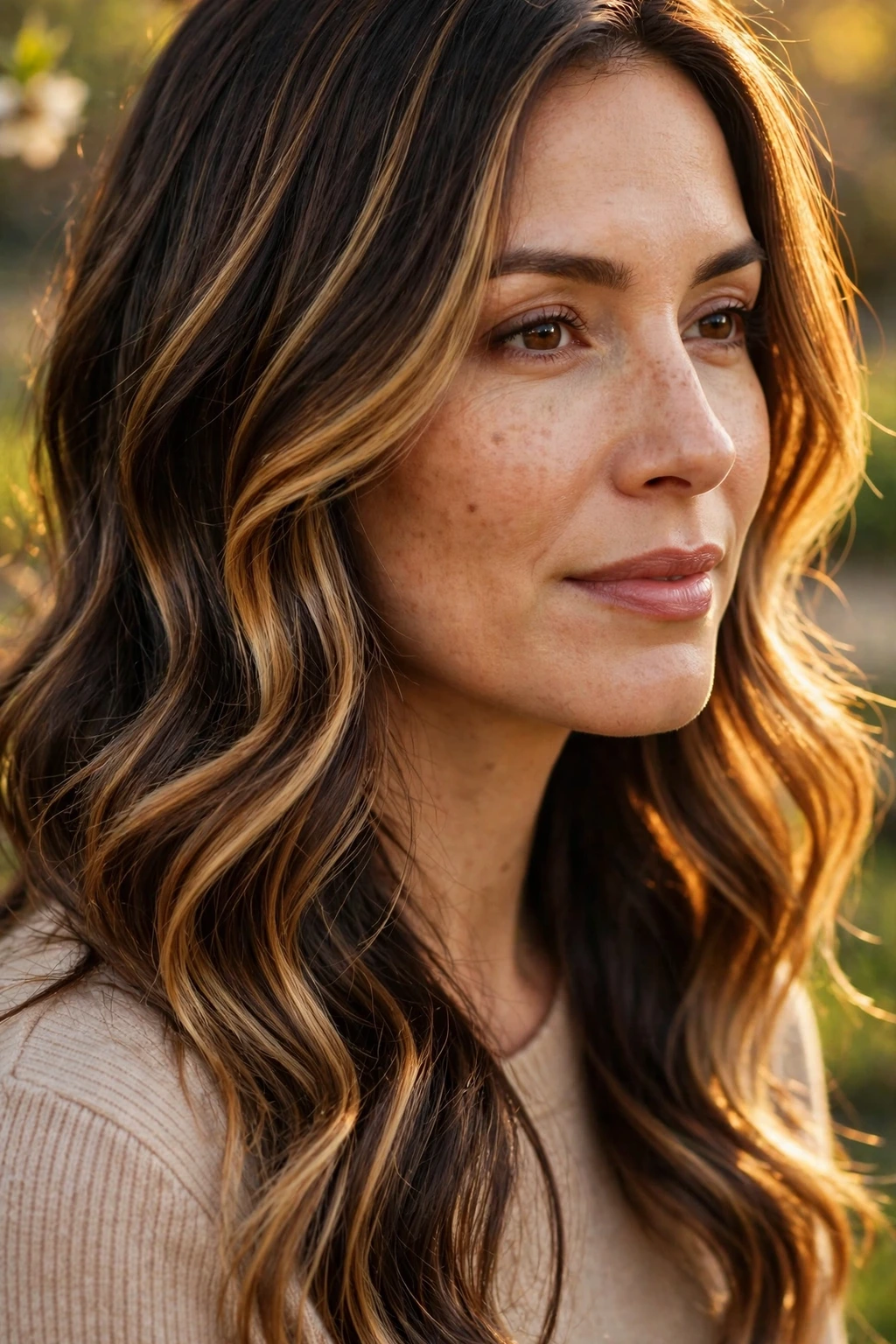 Spring Hair Color Trends: 25 Chic Ideas to Try 8 6. Warm-Toned Balayage on Brunette Hair