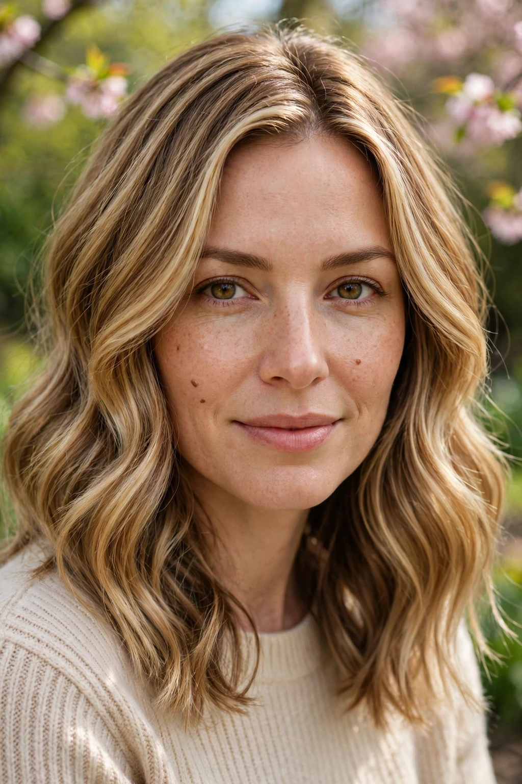 Spring Hair Color Trends: 25 Chic Ideas to Try 11 9. Dimensional Honey Blonde Color on Medium Hair