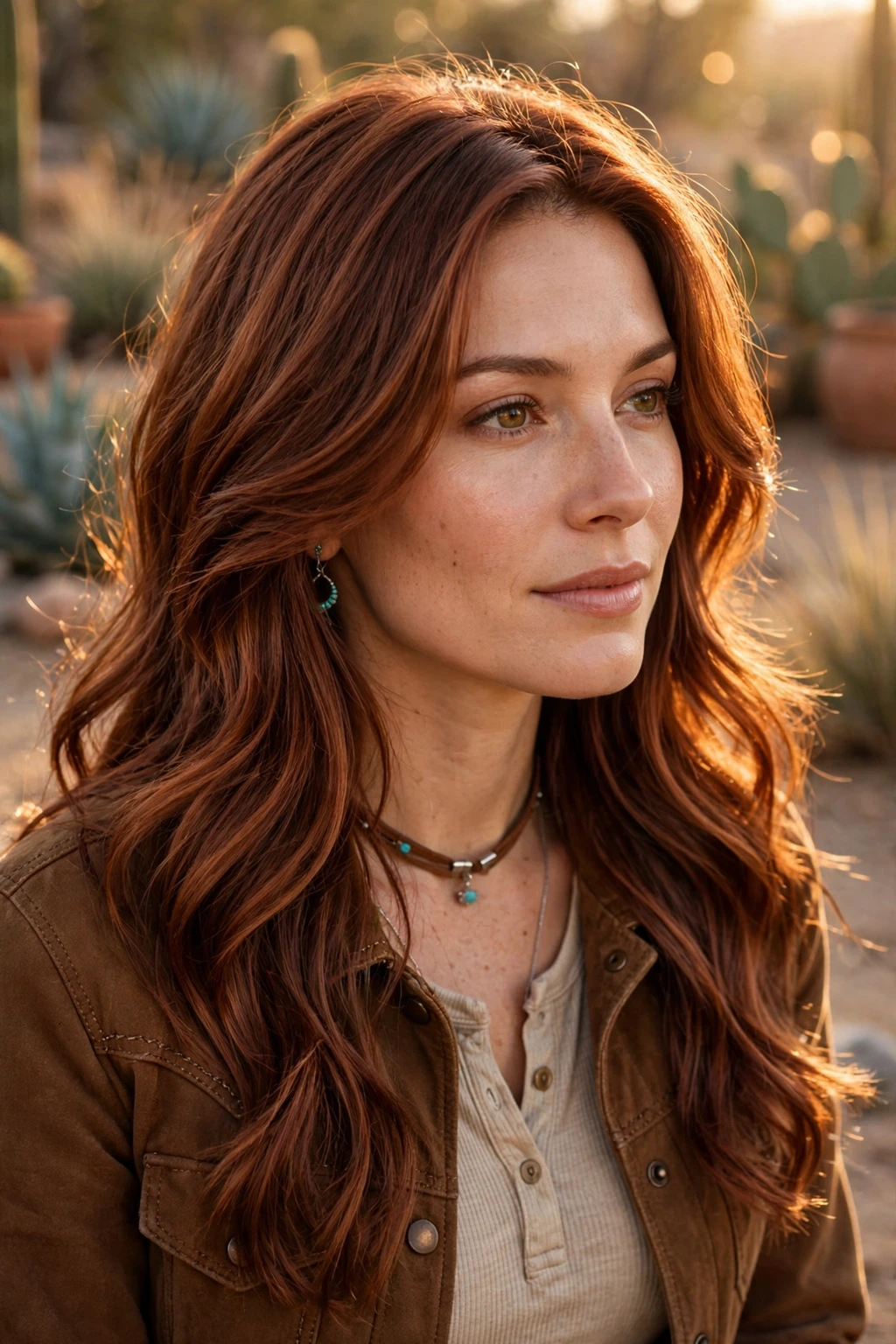 Spring Hair Color Trends: 25 Chic Ideas to Try 16 14. Cowgirl Copper Brown Hair