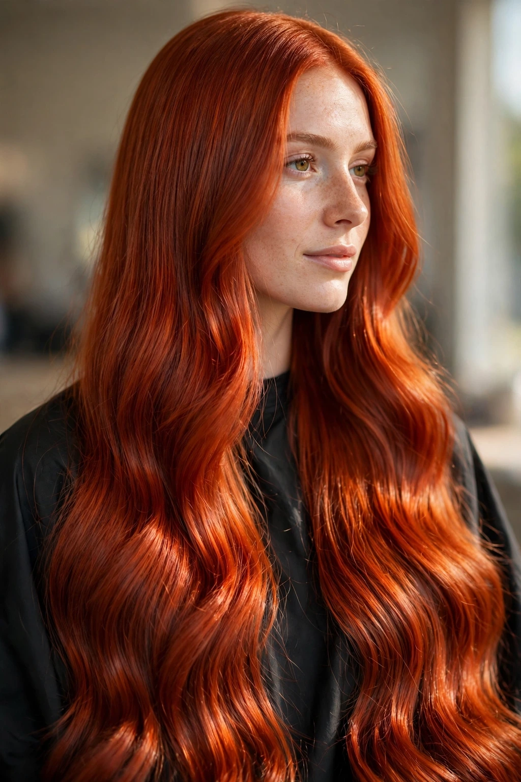 Spring Hair Color Trends: 25 Chic Ideas to Try 17 15. Ruby Copper on Long Hair