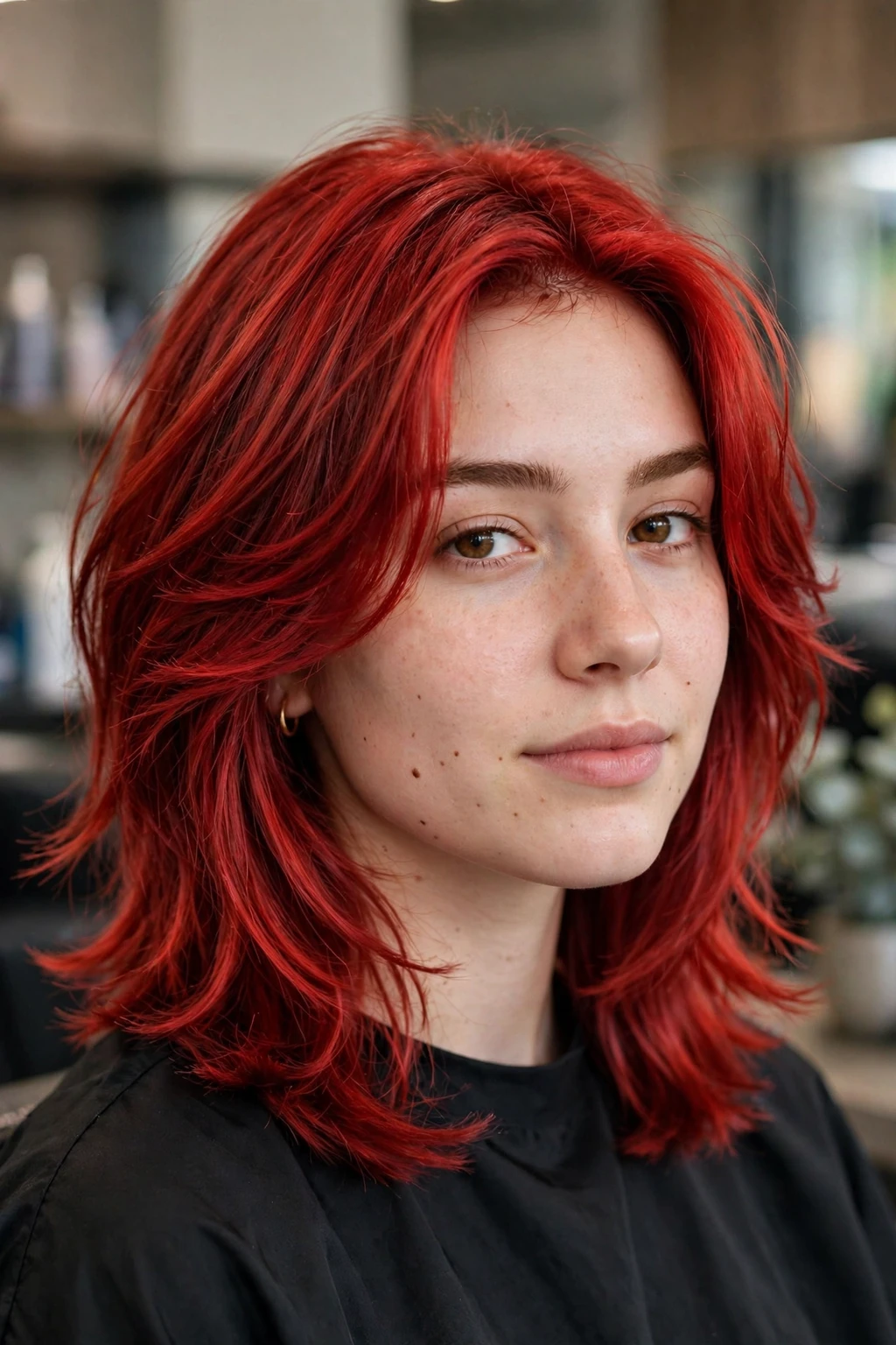 Cherry Bomb Hairstyles: 15 Chic Ideas to Try in 2026 14 12. Medium Layered Cherry Bomb Cut