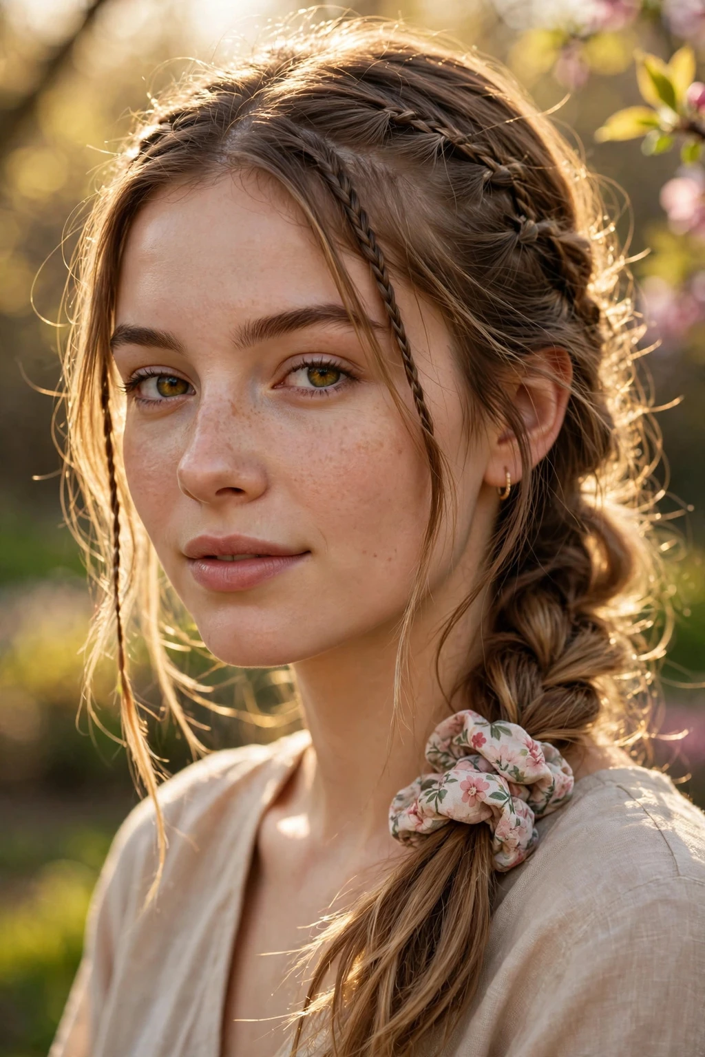 15 Beautiful Festive Easter Hairstyles to Try in 2026 14 12. Braided Boho Ponytail