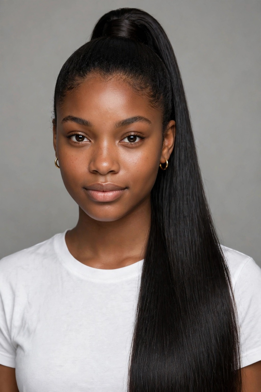 2. The Classic High Ponytail
