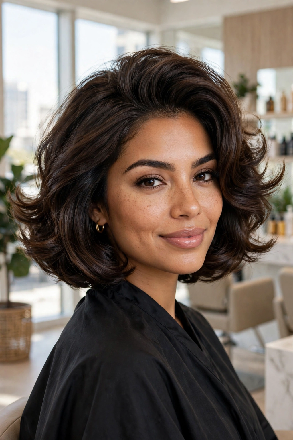 20 Fluffy Bob Haircuts to Try in 2026 4 2. Bouncy Salon Blowout Bob