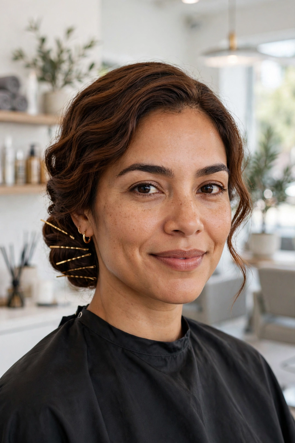 15 Tucked Hairstyles to Try in 2026 4 Pinned textured-wave tuck hairstyle