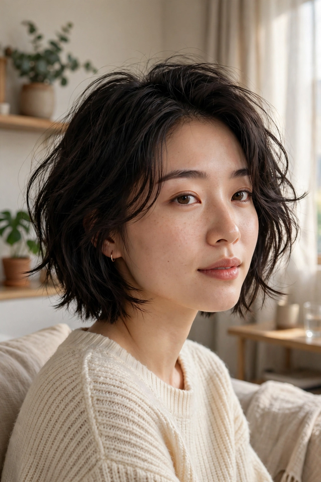 20 Fluffy Bob Haircuts to Try in 2026 5 3. Tousled Bedhead Fluffy Bob