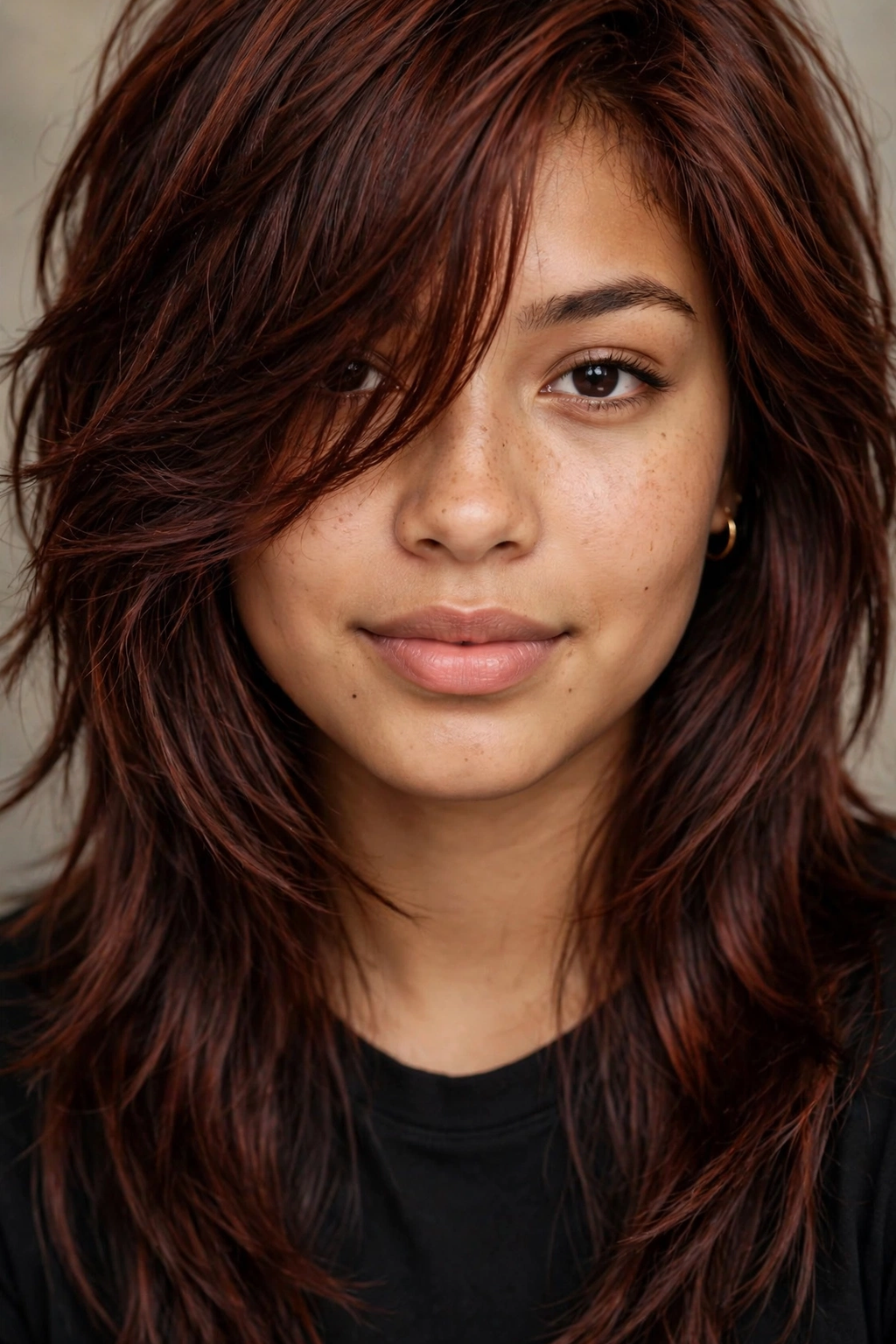 15 Emo Shag Haircuts to Try in 2026 5 3. Side-Swept Scene Shag