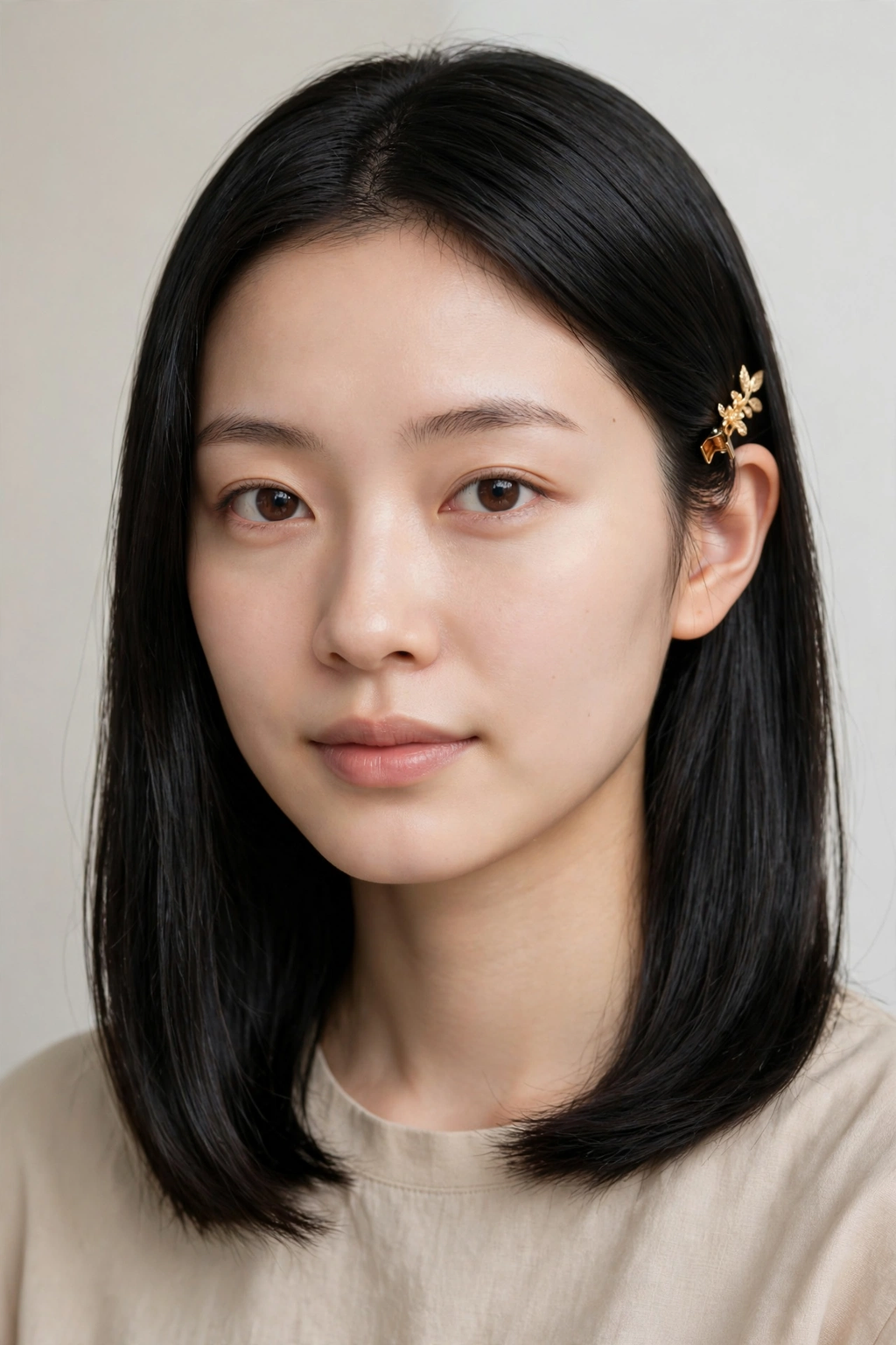 15 Tucked Hairstyles to Try in 2026 5 Hair tucked behind the ear with a clip