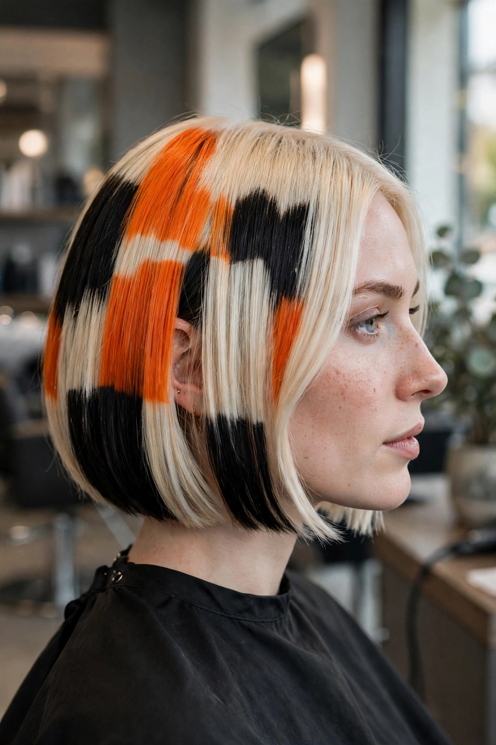 5. Calico Patchwork Bob