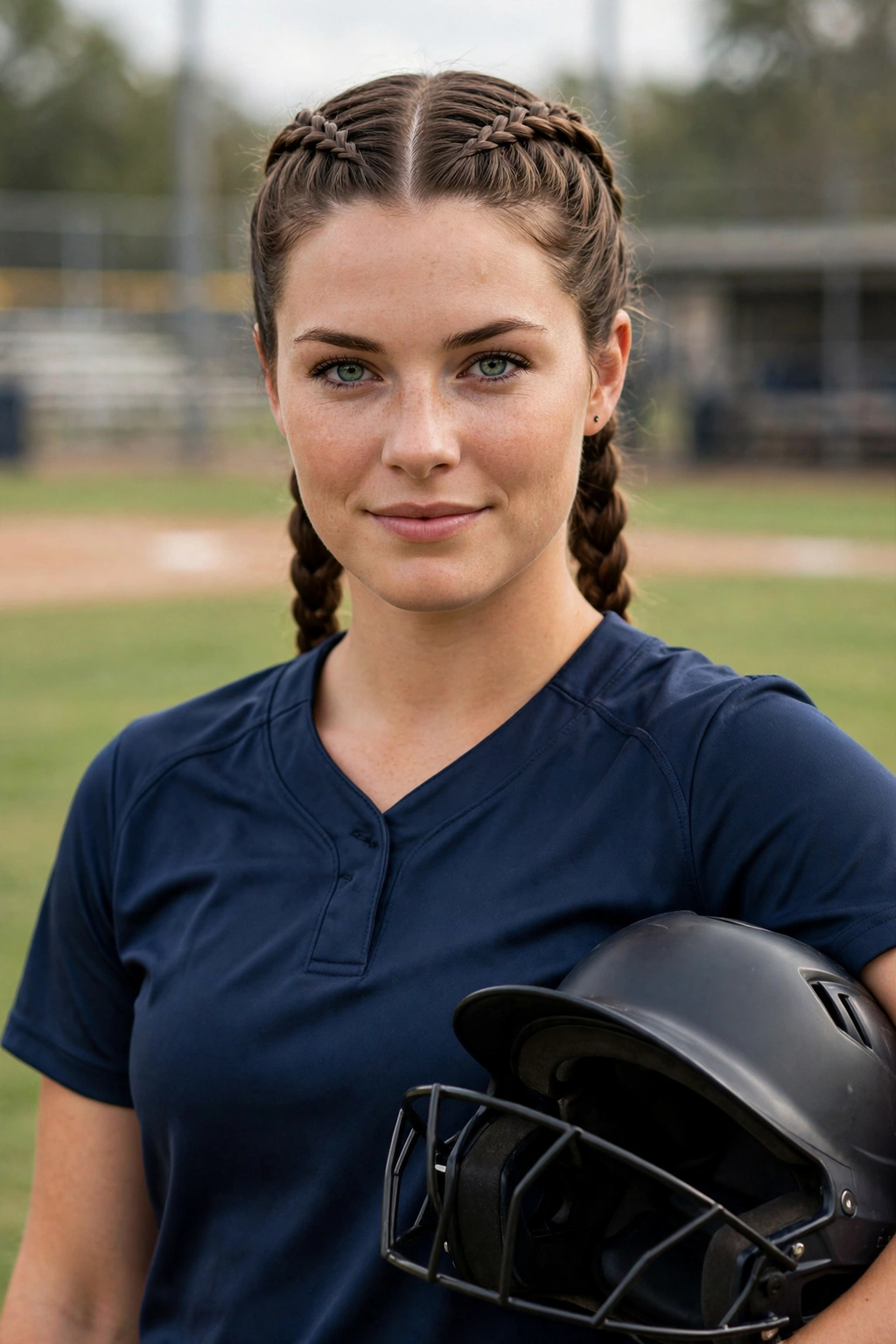 15 Softball Hairstyles to Try in 2026 7 5. Double Dutch Braids
