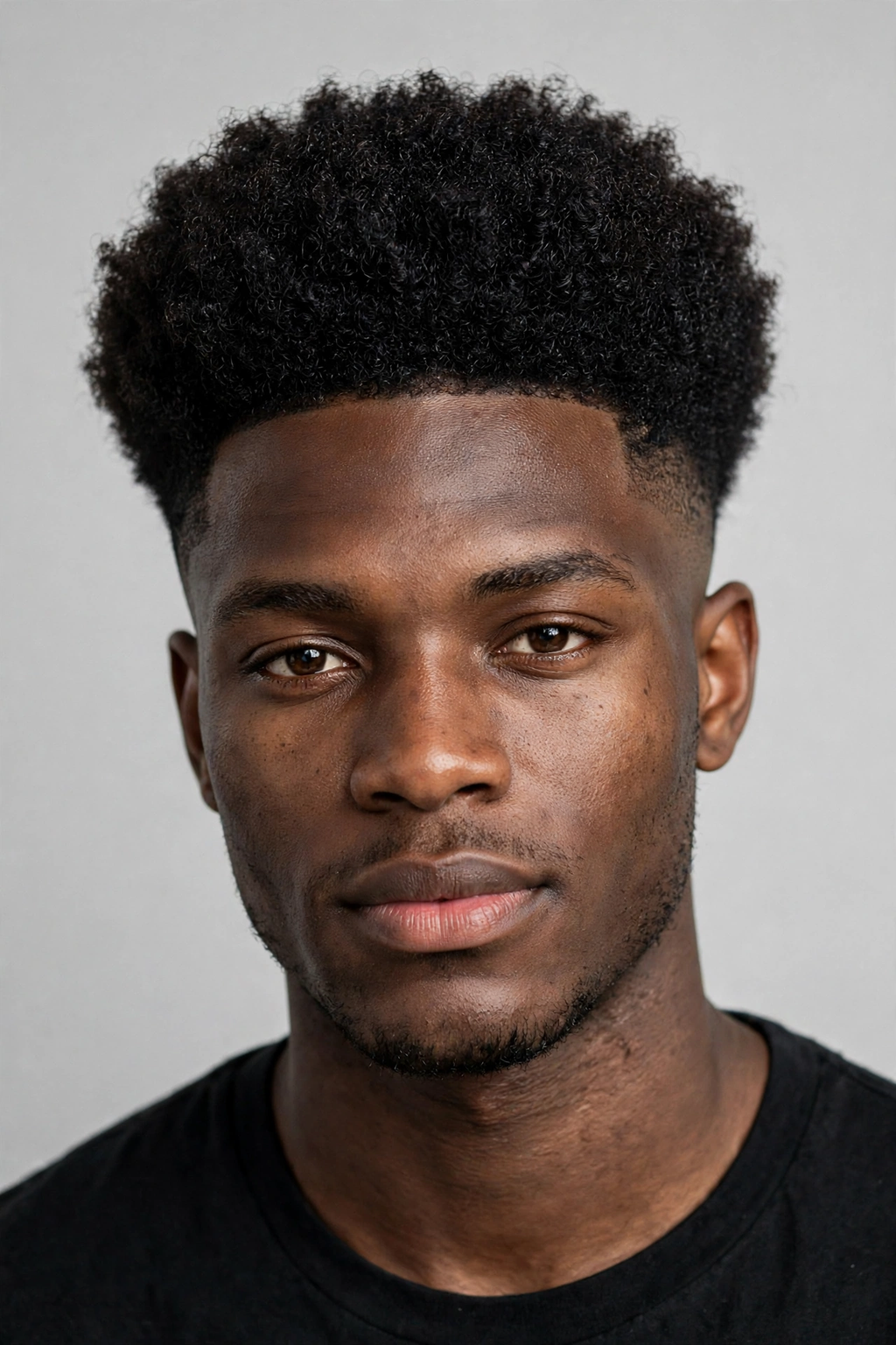 5. Afro Temple Fade