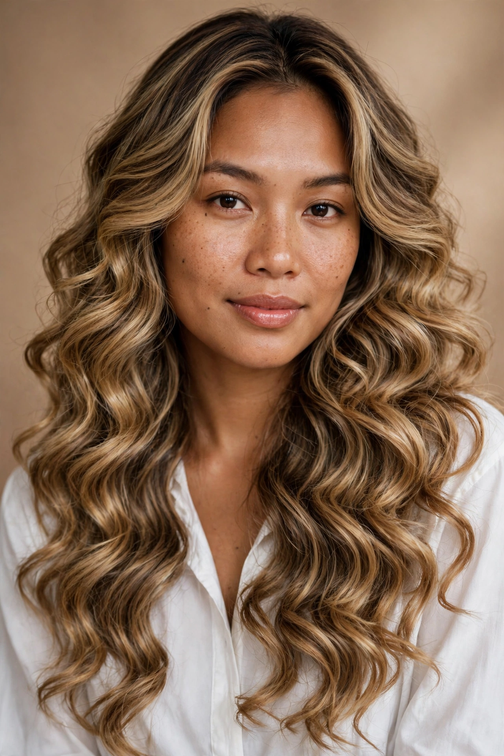 6. Bronde Balayage Curls