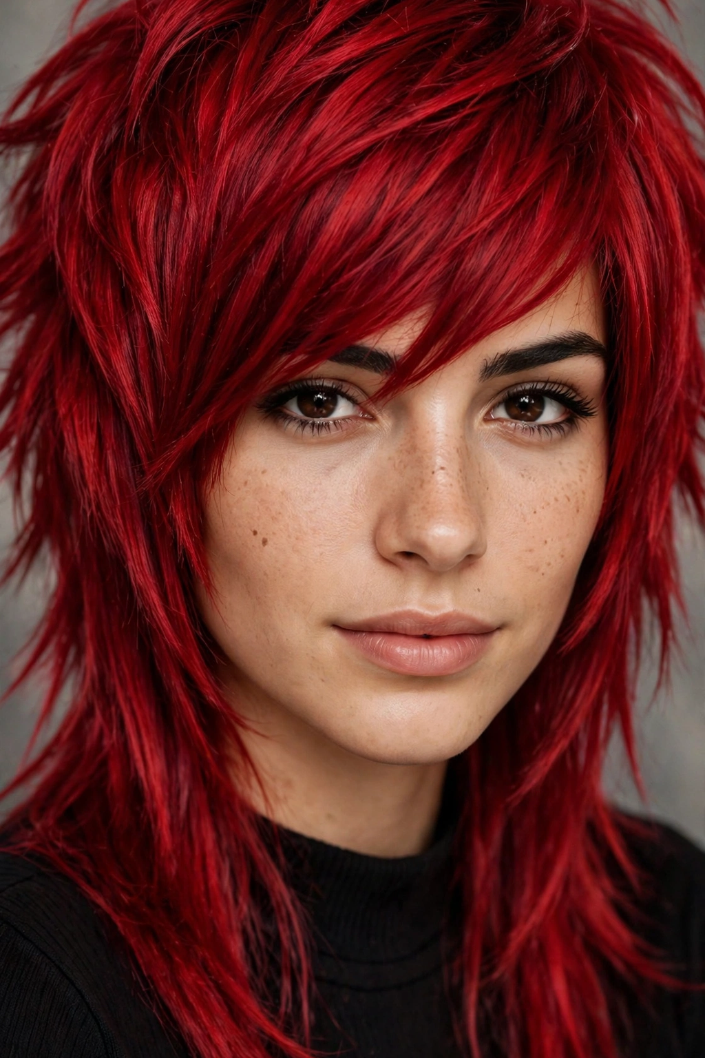 15 Emo Shag Haircuts to Try in 2026 9 7. Flaming Red Emo Shag
