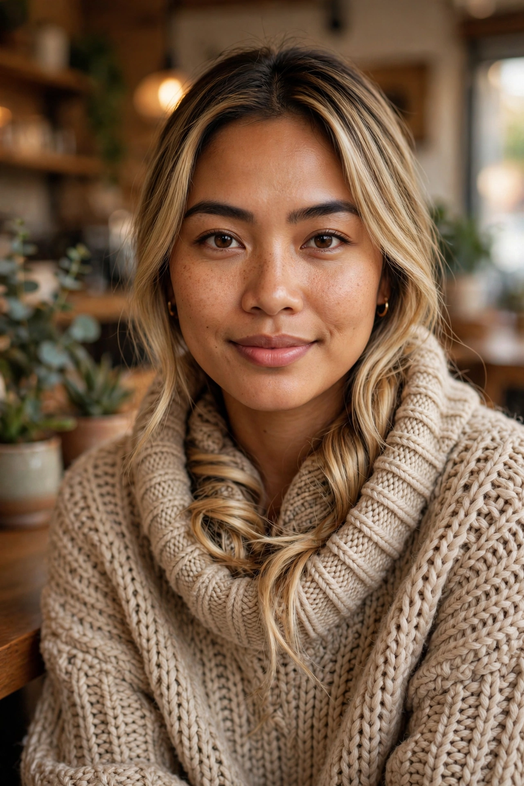 15 Tucked Hairstyles to Try in 2026 10 Blonde waves tucked into a sweater