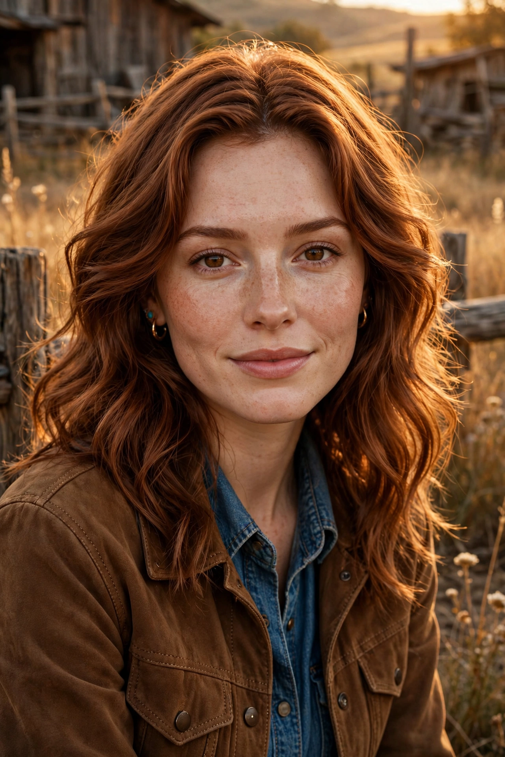 10. Cowboy Copper Brown Waves