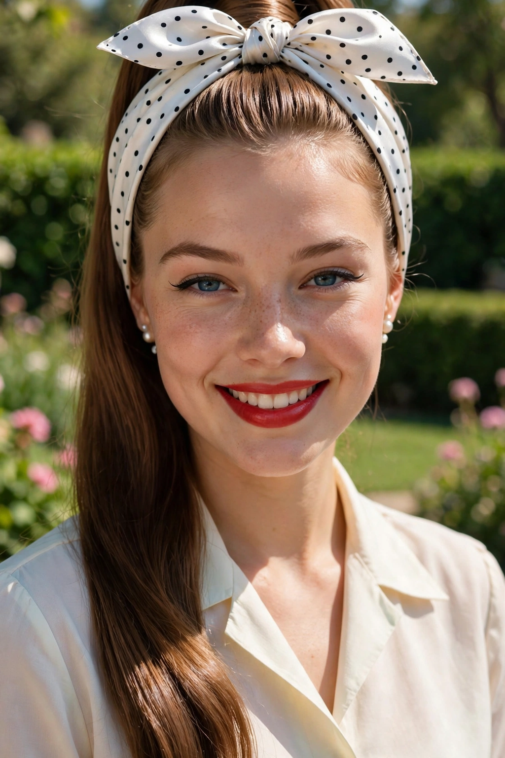 Silk scarf head wrap hairstyle