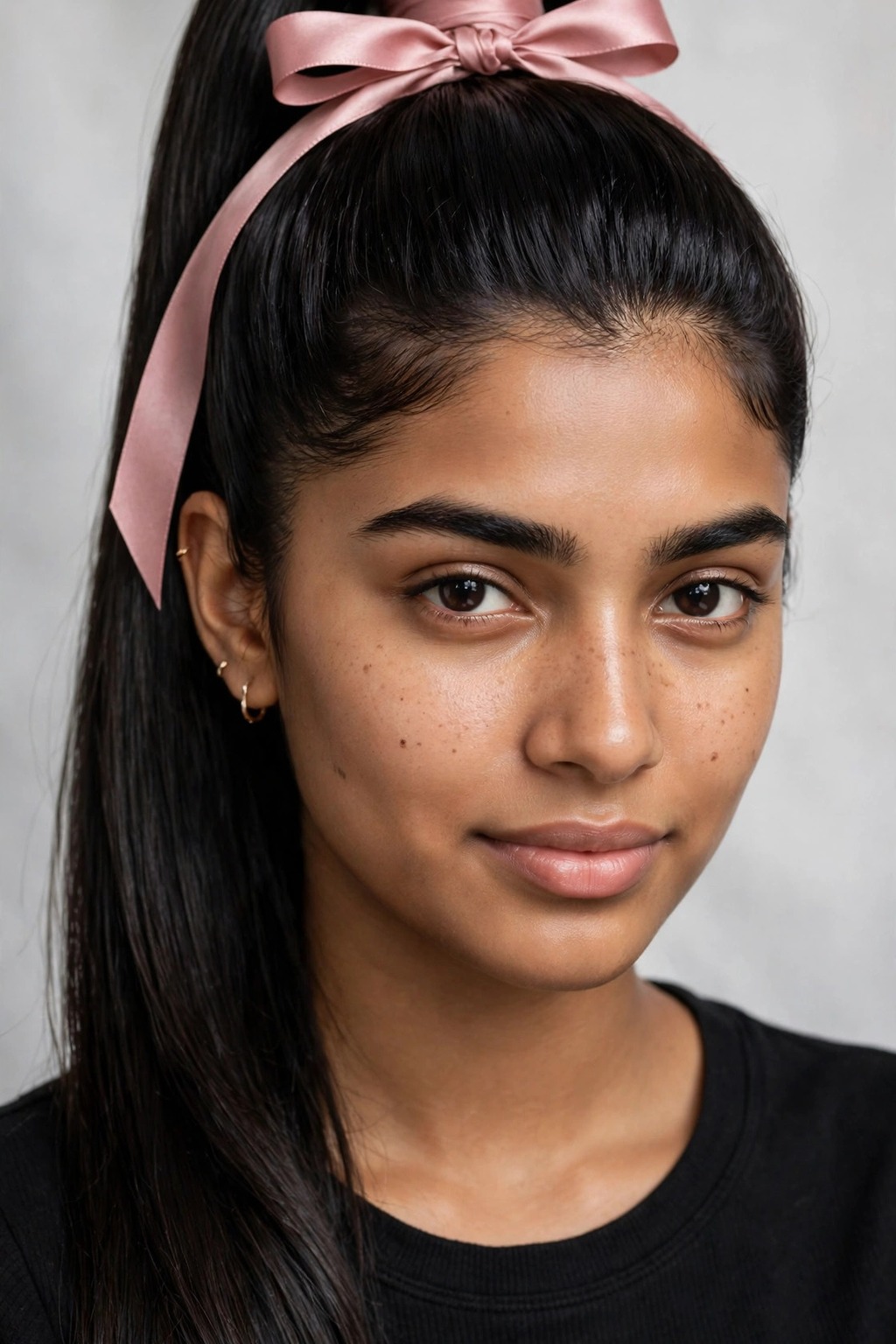 13. The Ribbon-Tied Ponytail